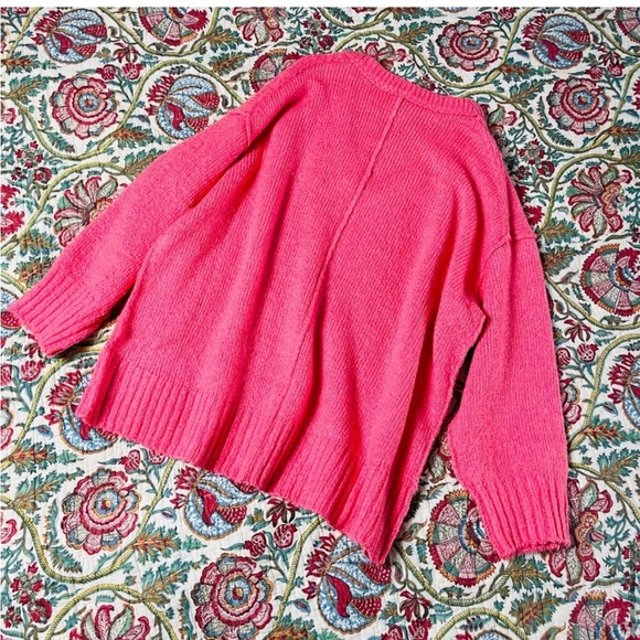 Free People Brookside Tunic in Pink Lightning O1 - Picture 14 of 15